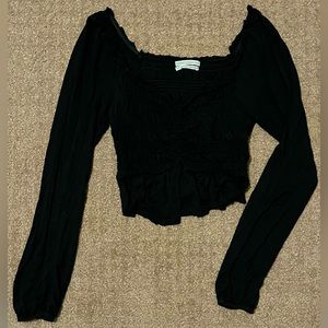Urban Outfitters Cinched Cropped Top - Size S